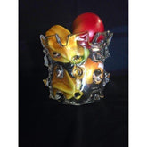 Clear Crystal Textured Vase - Eva Essentials